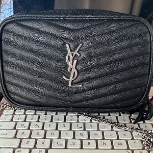 Yves Saint Laurent Black Crossbody Bag